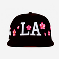 LA CHERRY BLOSSOM HAT (BLACK)
