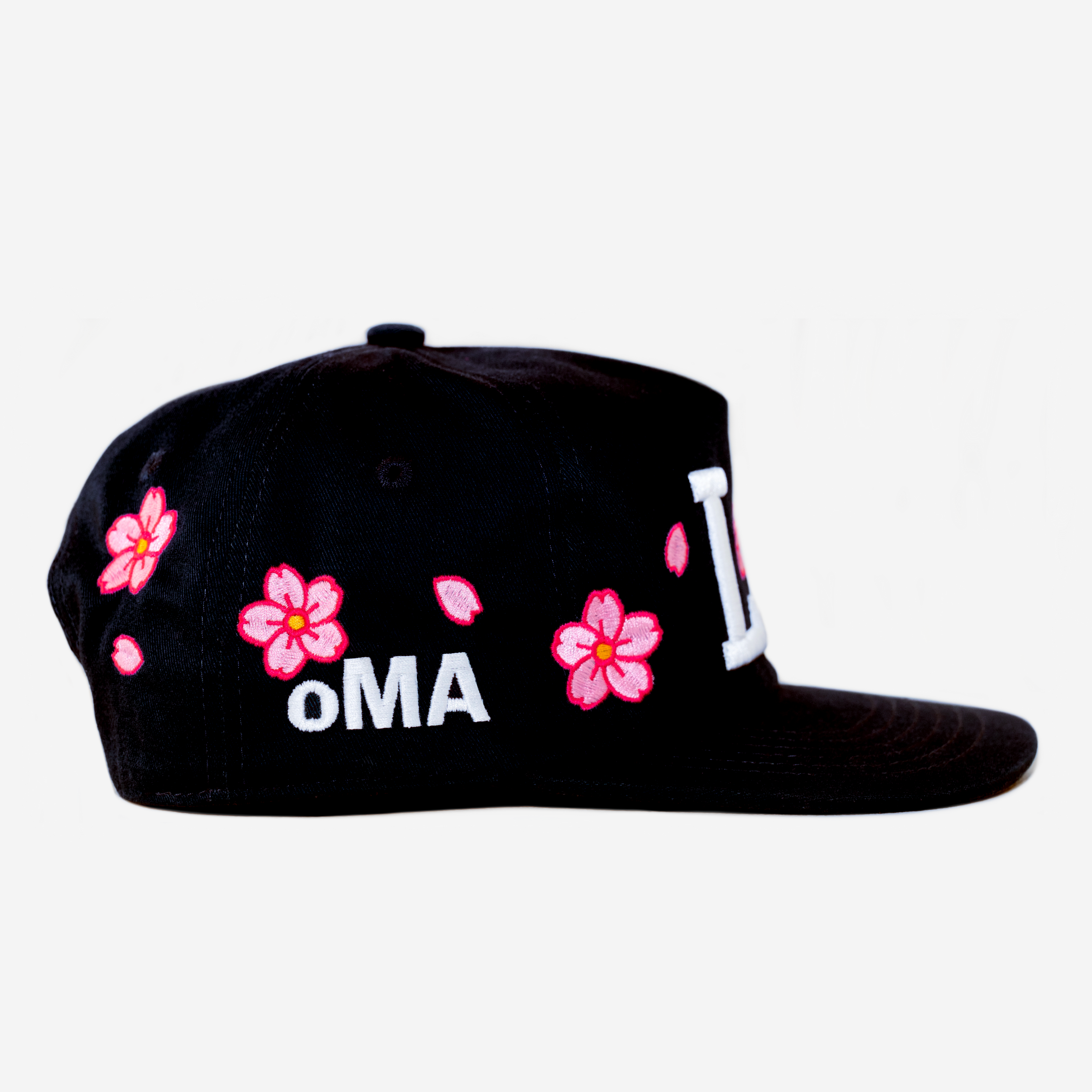 LA CHERRY BLOSSOM HAT (BLACK)