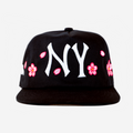 NY CHERRY BLOSSOM HAT (BLACK)