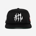 ATLANTA GLoBAL GLITCH HAT (GREEN BRIM)