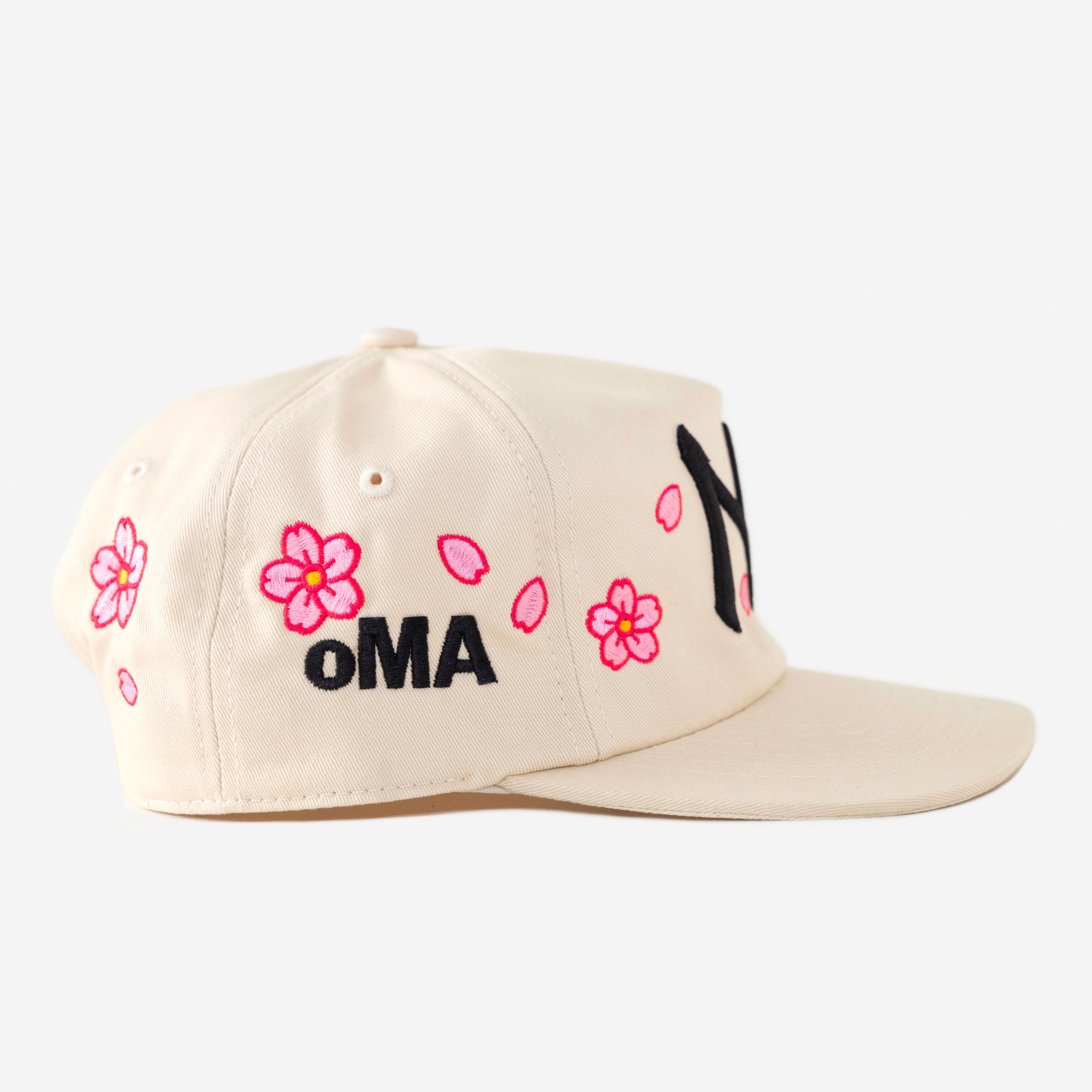 NY CHERRY BLOSSOM HAT (CREAM)