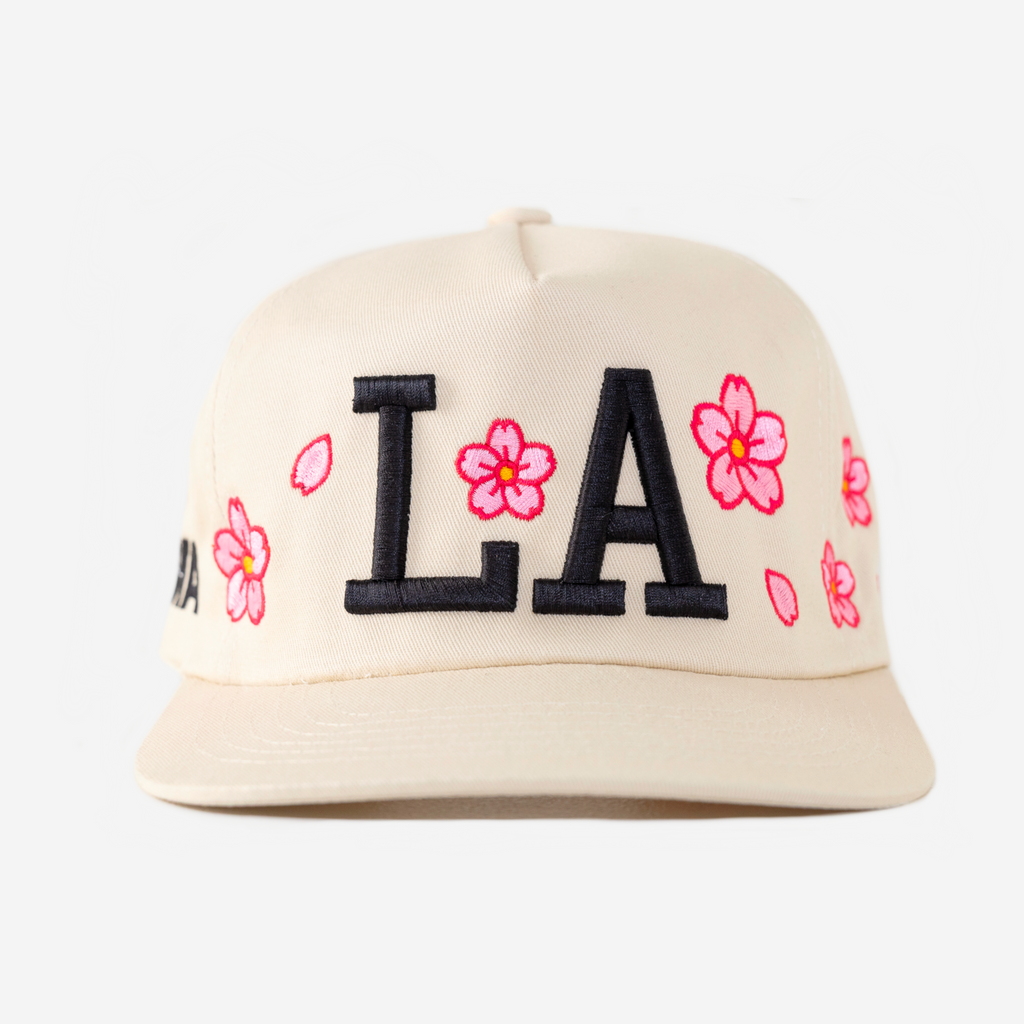 LA CHERRY BLOSSOM HAT (CREAM)