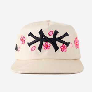 NY CHERRY BLOSSOM HAT (CREAM)