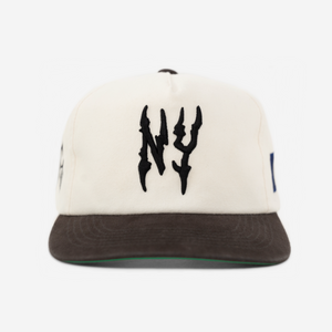 NEW YoRK GLoBAL GLITCH HAT (IVoRY)