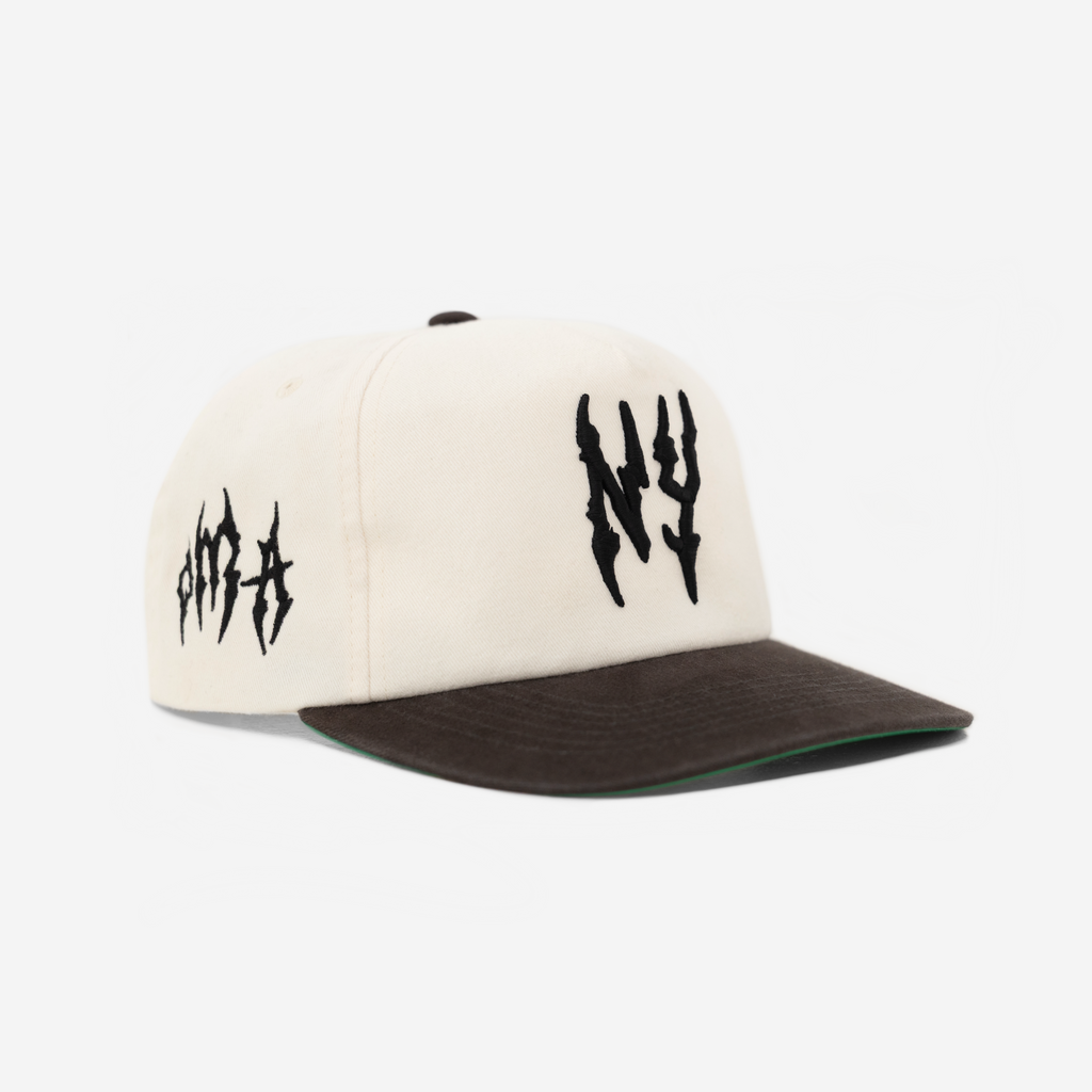 NEW YoRK GLoBAL GLITCH HAT (IVoRY)