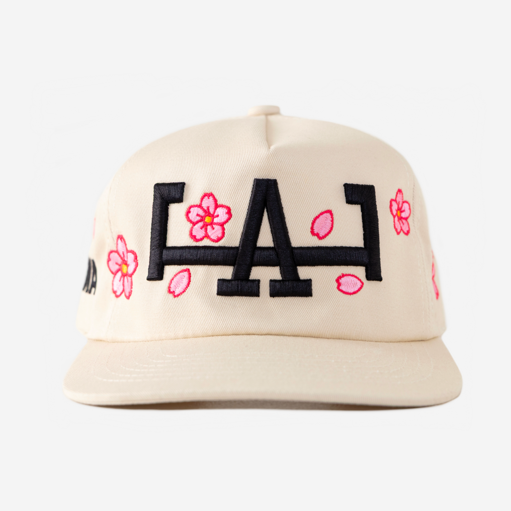 LA CHERRY BLOSSOM HAT (CREAM)