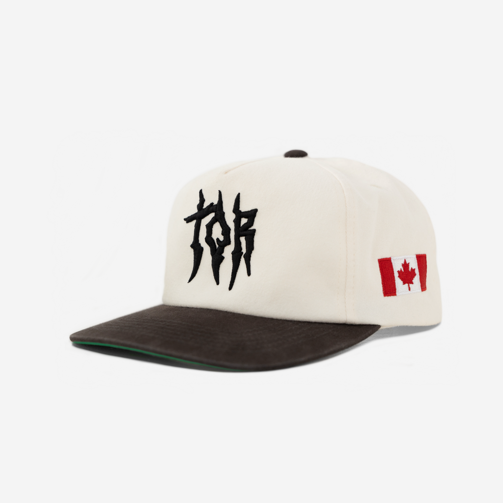 ToRoNTo GLoBAL GLITCH HAT (IVoRY)