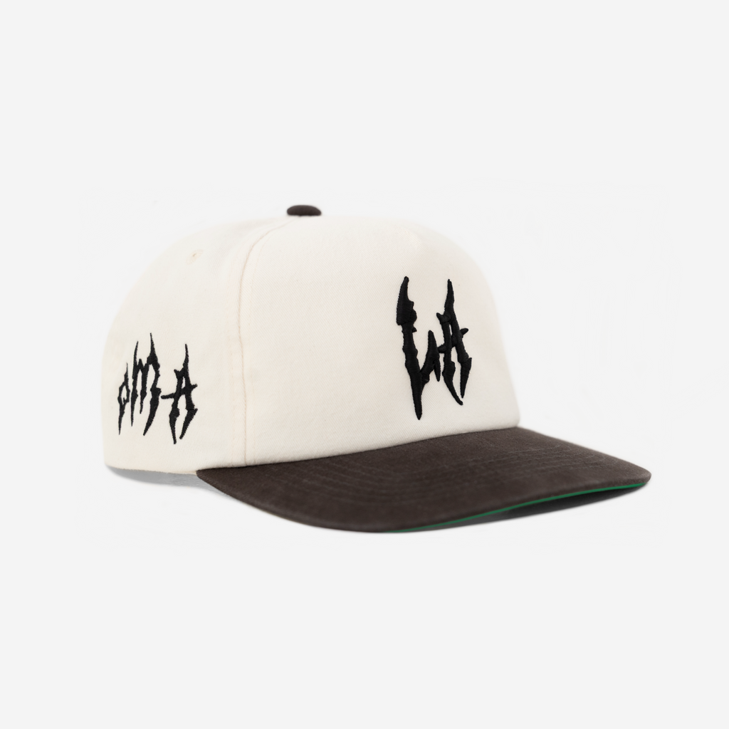 LoS ANGELES GLoBAL GLITCH HAT (IVoRY)