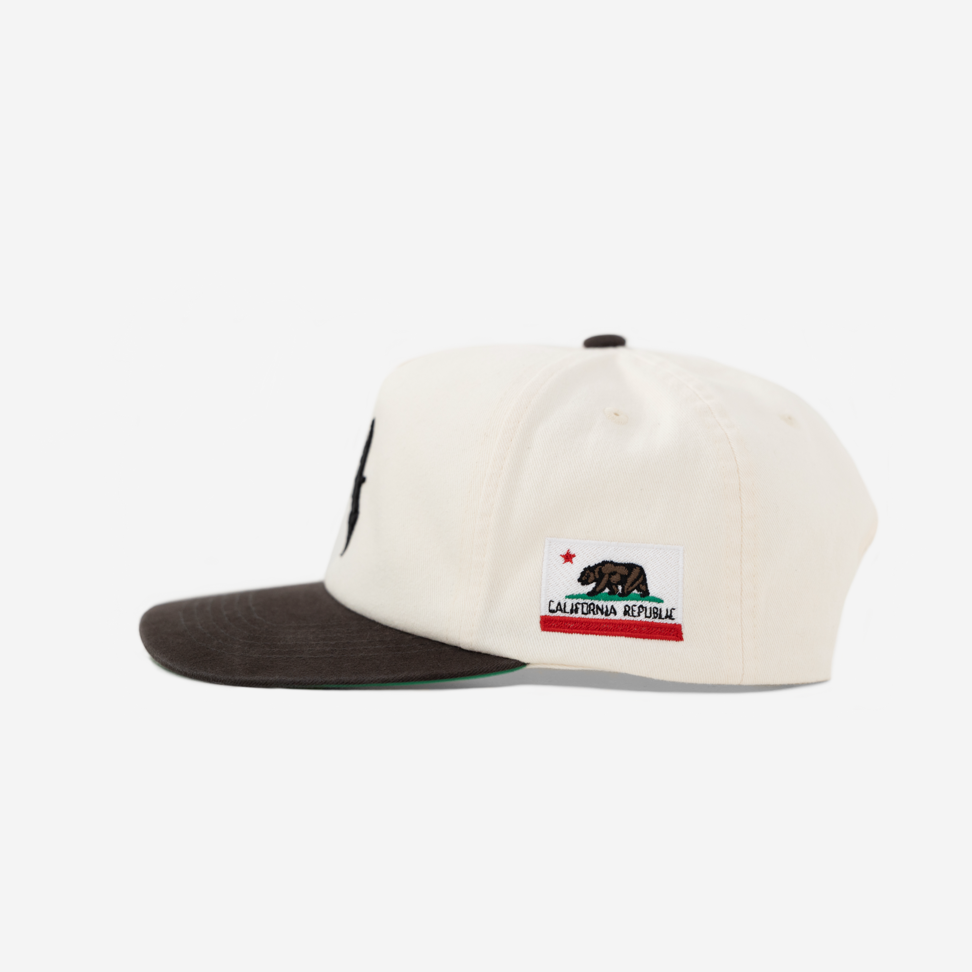 LoS ANGELES GLoBAL GLITCH HAT (IVoRY)