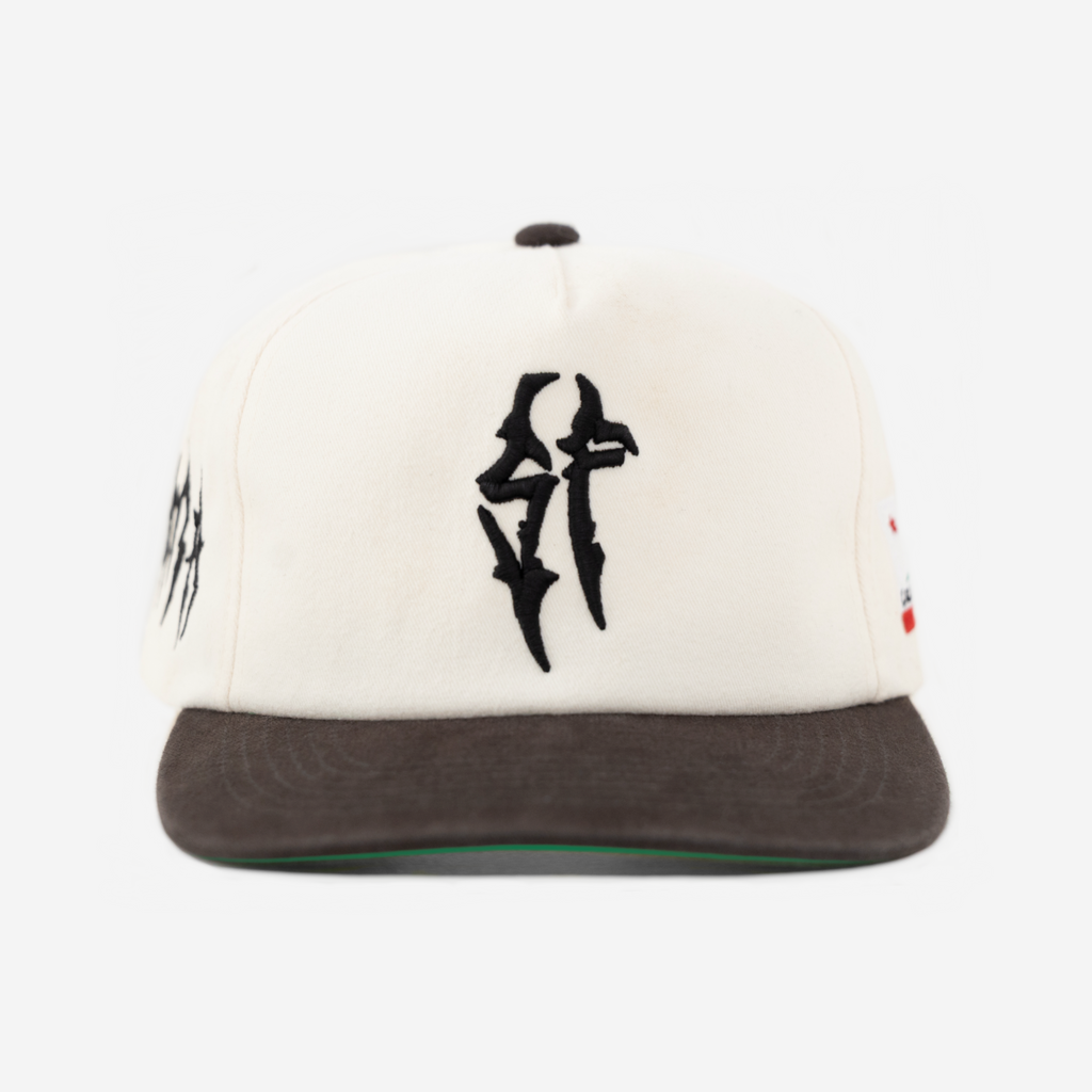 SAN FRANCISCo GLoBAL GLITCH HAT (IVoRY)