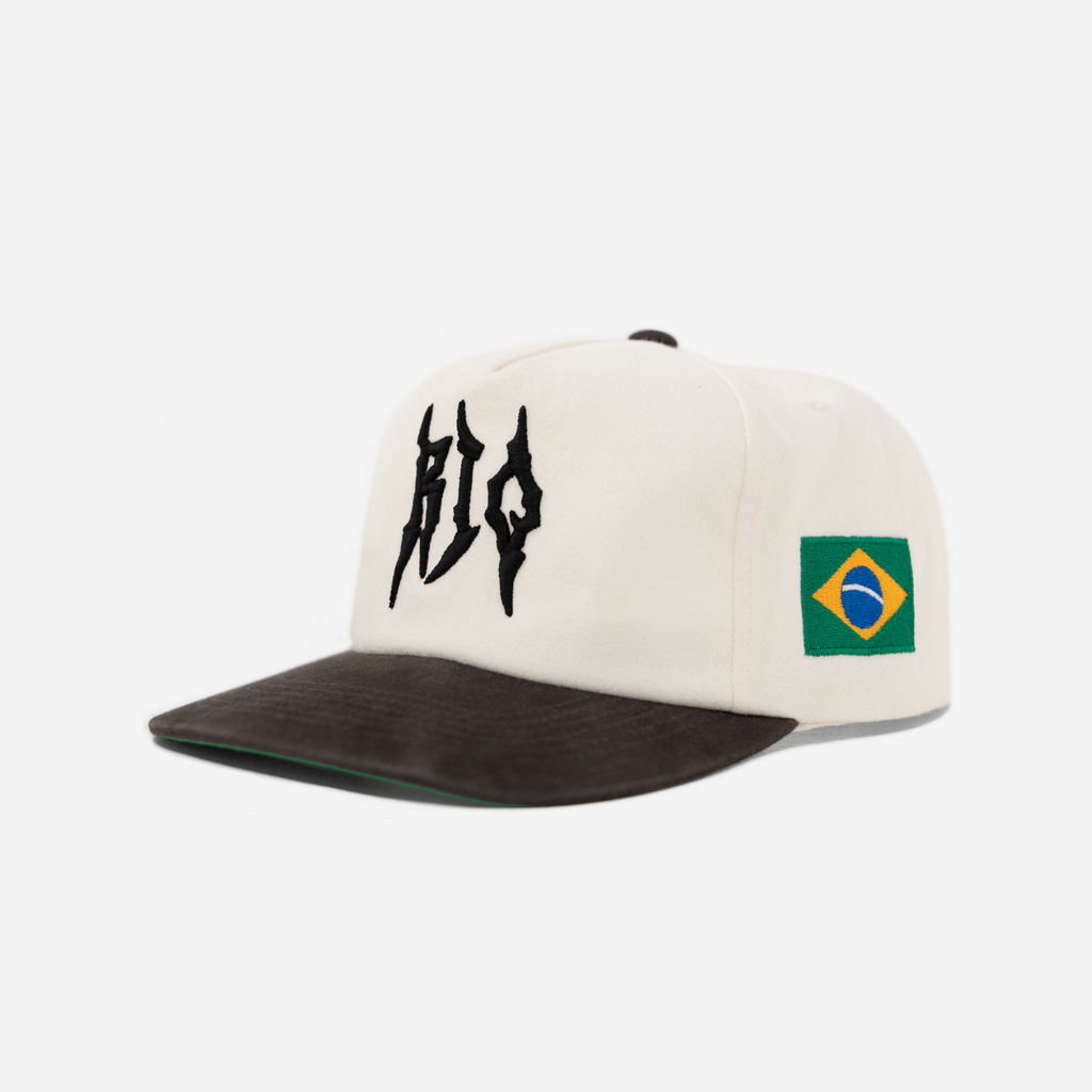 RIo GLoBAL GLITCH HAT (IVoRY)