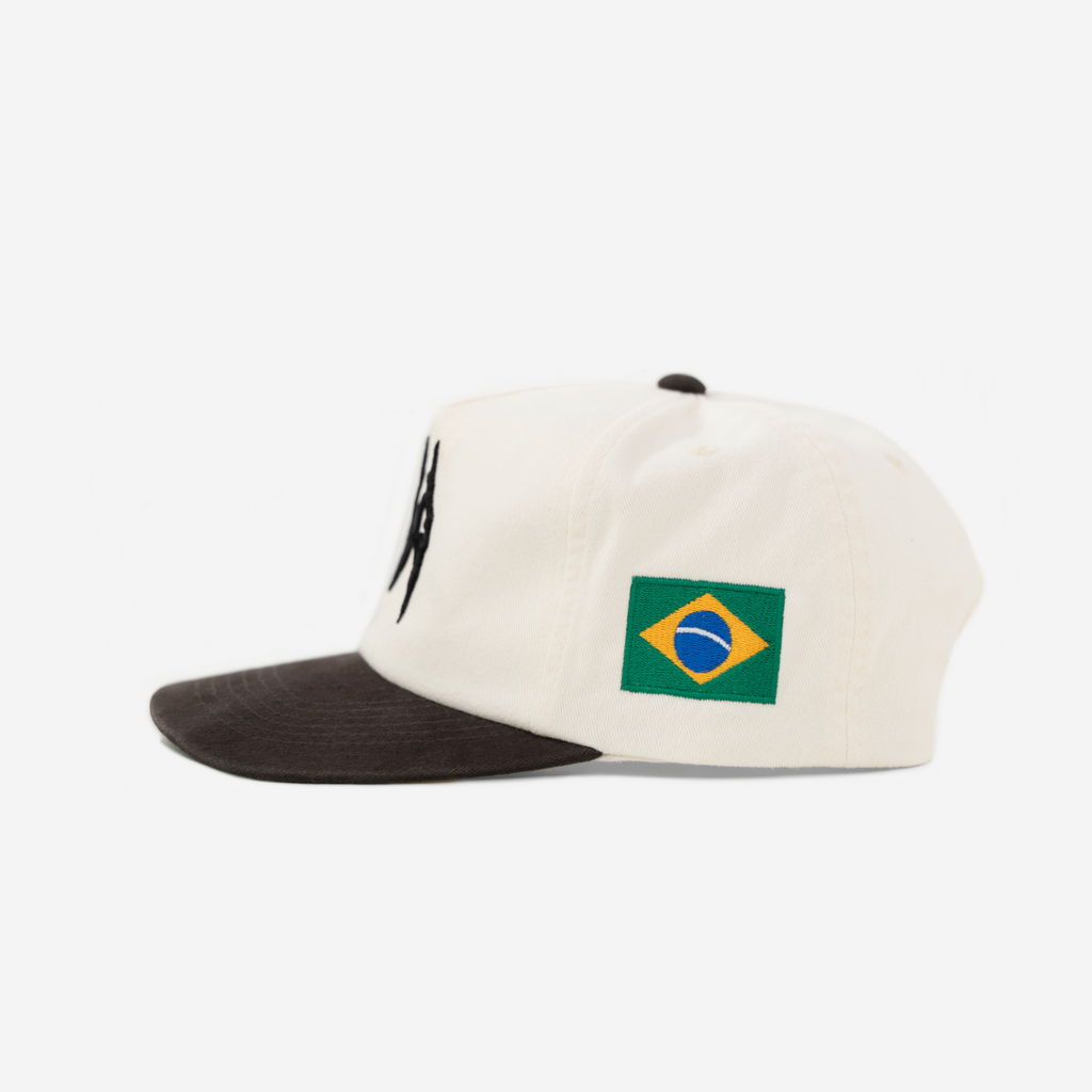RIo GLoBAL GLITCH HAT (IVoRY)