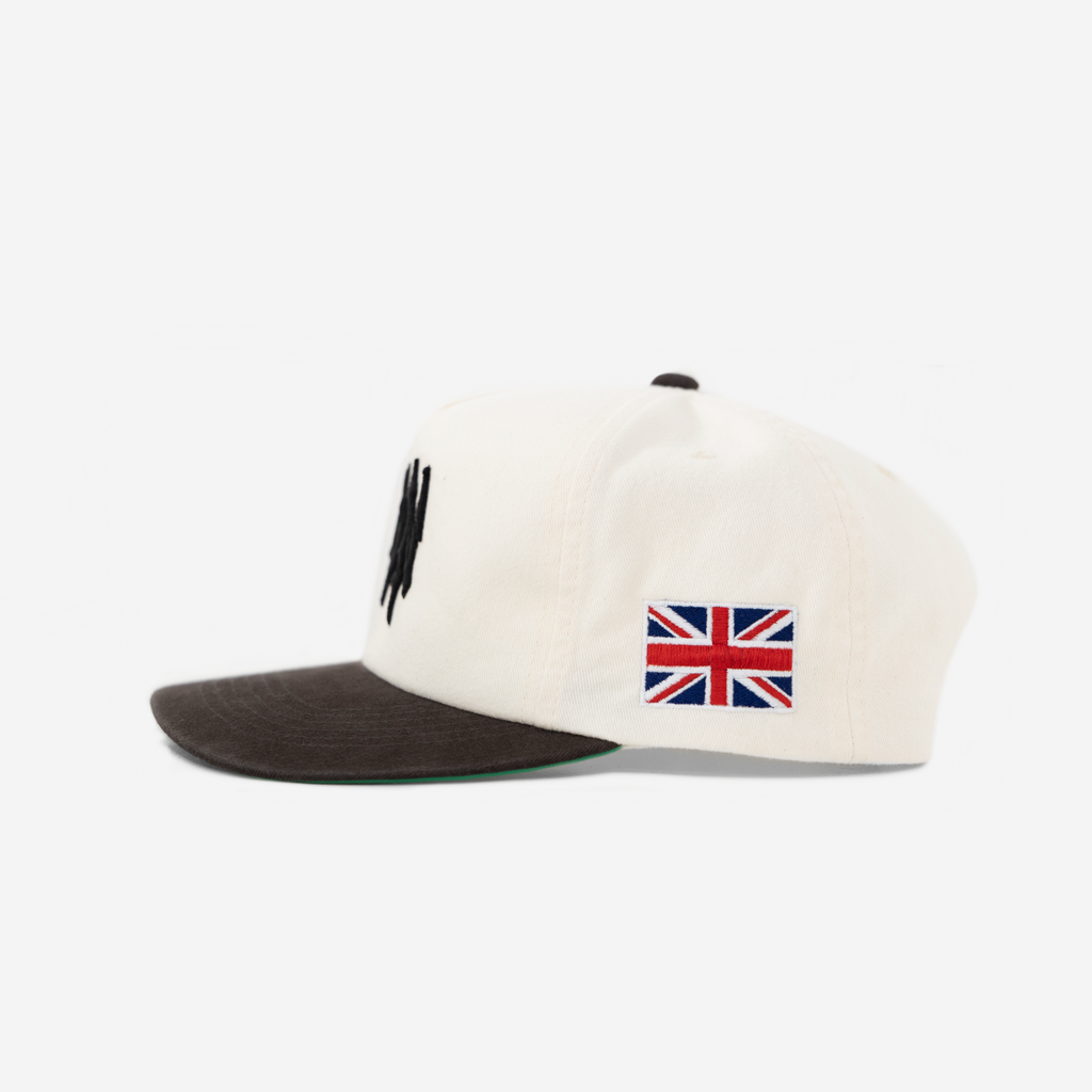 LoNDoN GLoBAL GLITCH HAT (IVoRY)