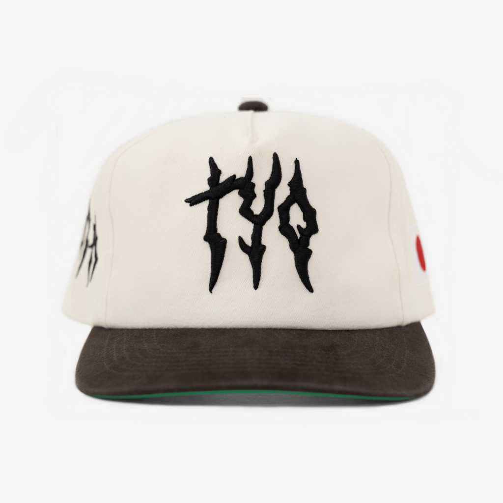 ToKYo GLoBAL GLITCH HAT (IVoRY)
