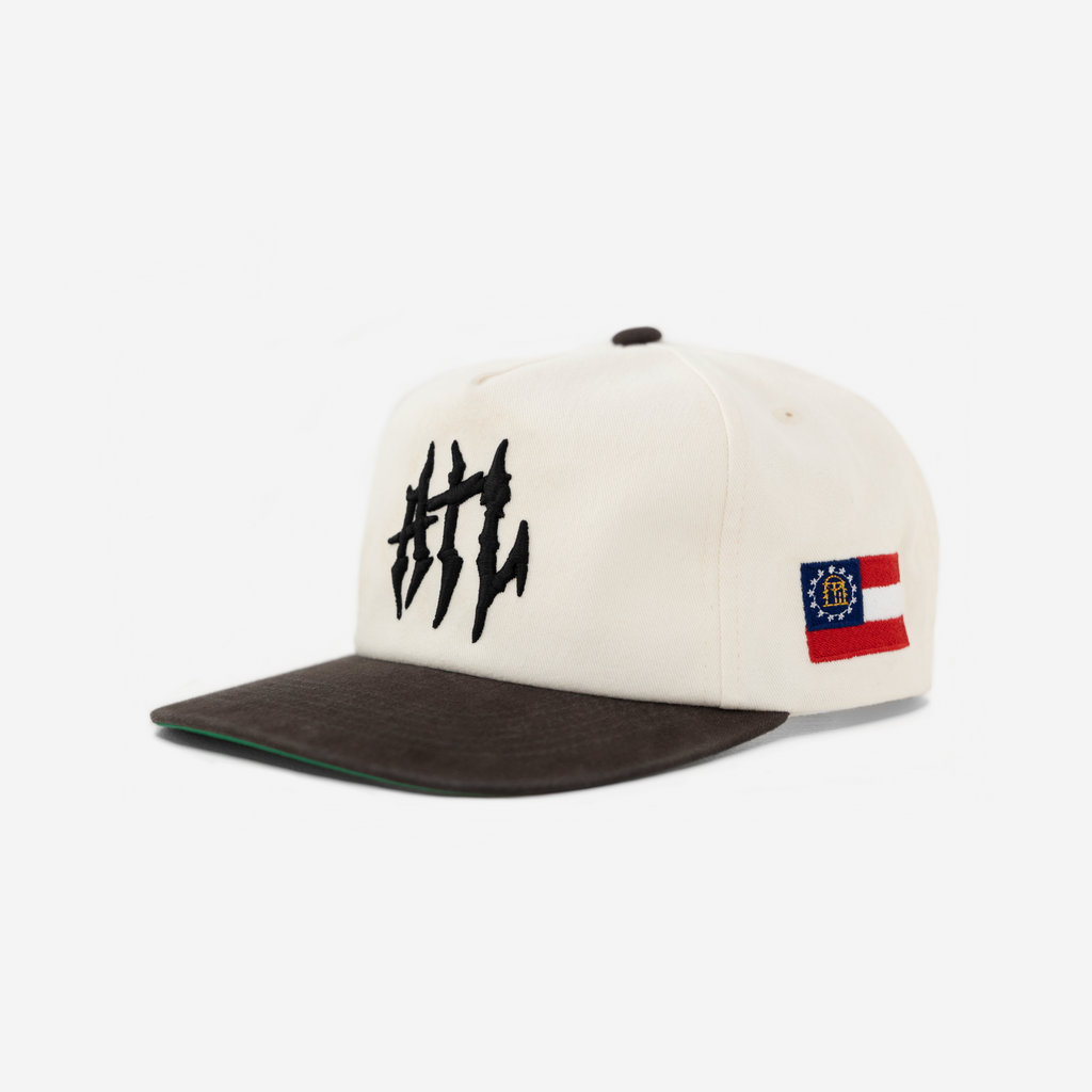 ATLANTA GLoBAL GLITCH HAT (IVoRY)