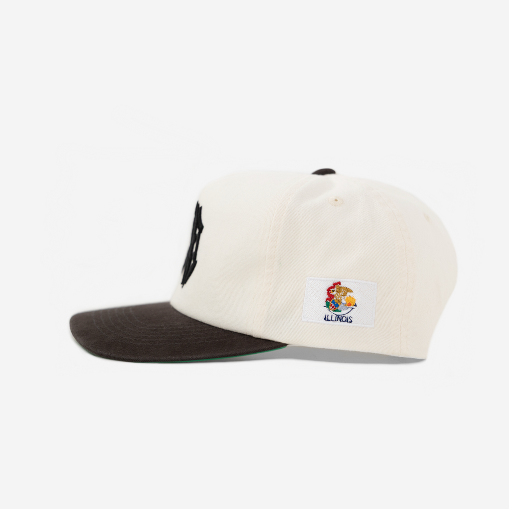 CHICAGo GLoBAL GLITCH HAT (IVoRY)