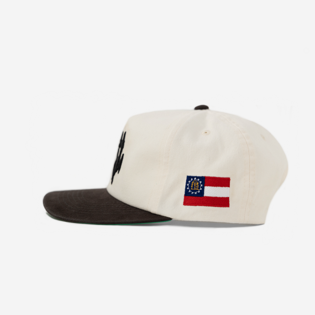 ATLANTA GLoBAL GLITCH HAT (IVoRY)