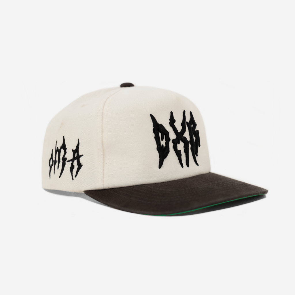 DUBAI GLoBAL GLITCH HAT (IVoRY)