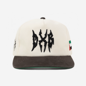DUBAI GLoBAL GLITCH HAT (IVoRY)