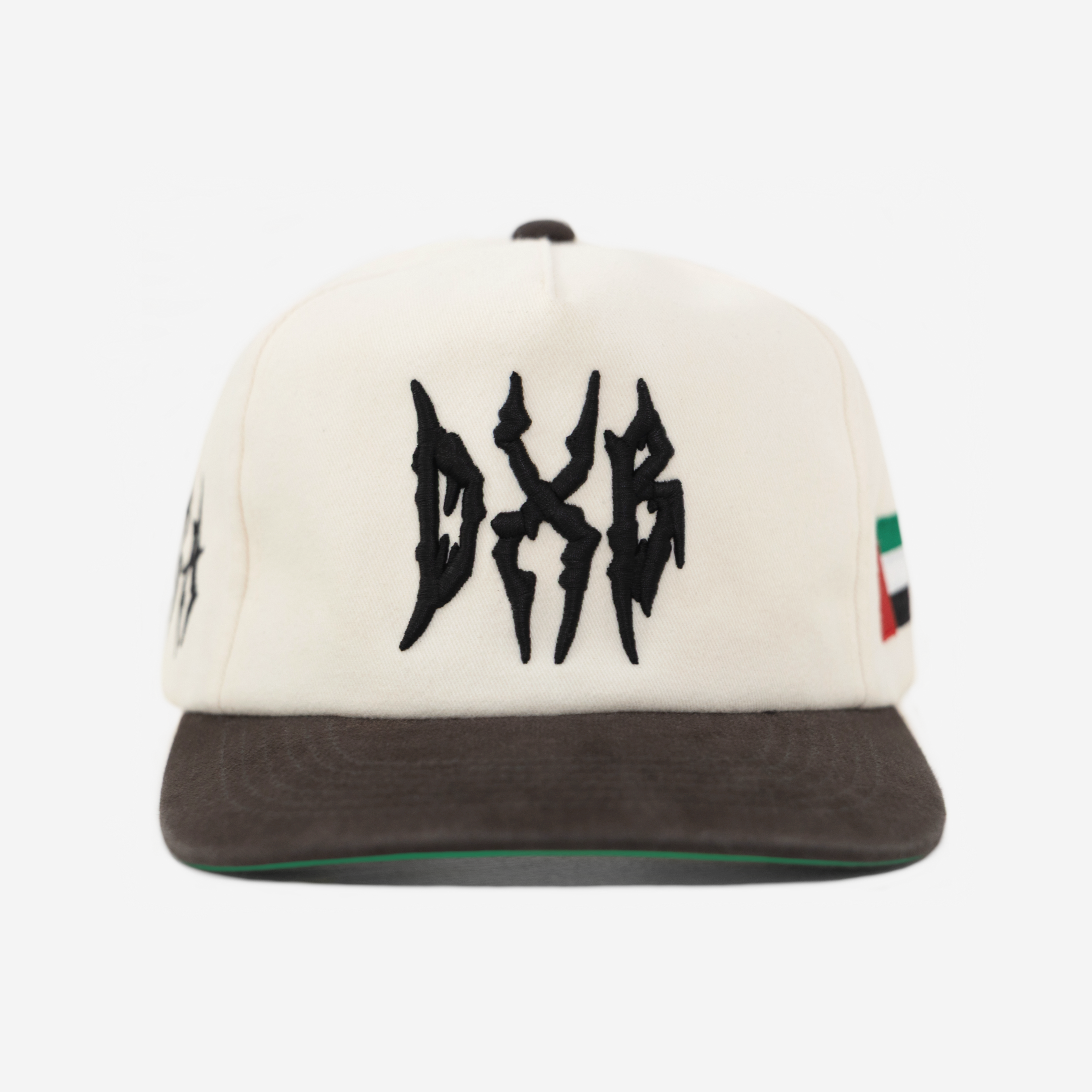DUBAI GLoBAL GLITCH HAT (IVoRY)