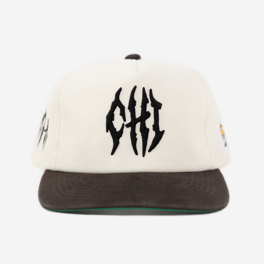 CHICAGo GLoBAL GLITCH HAT (IVoRY)