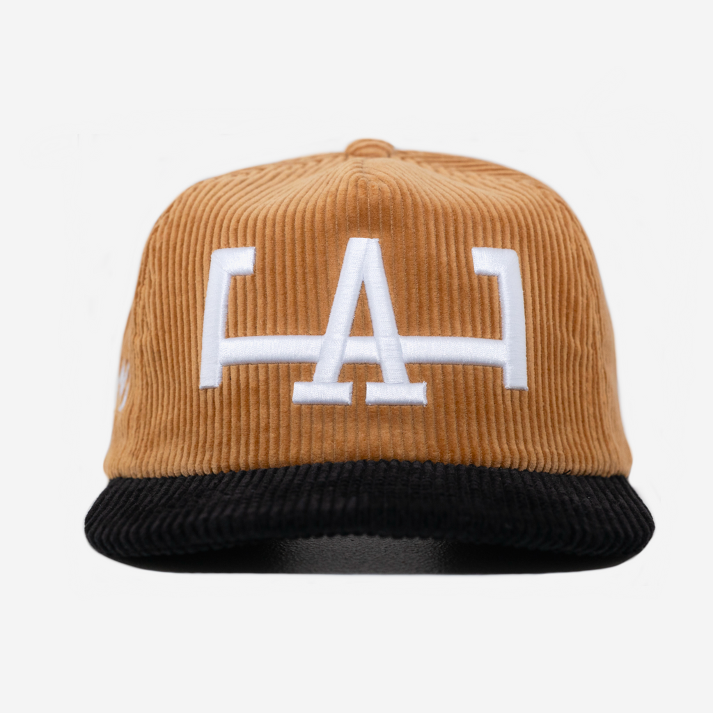 LA CORDUROY HAT (HAZELNUT)