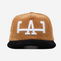 LA CORDUROY HAT (HAZELNUT)