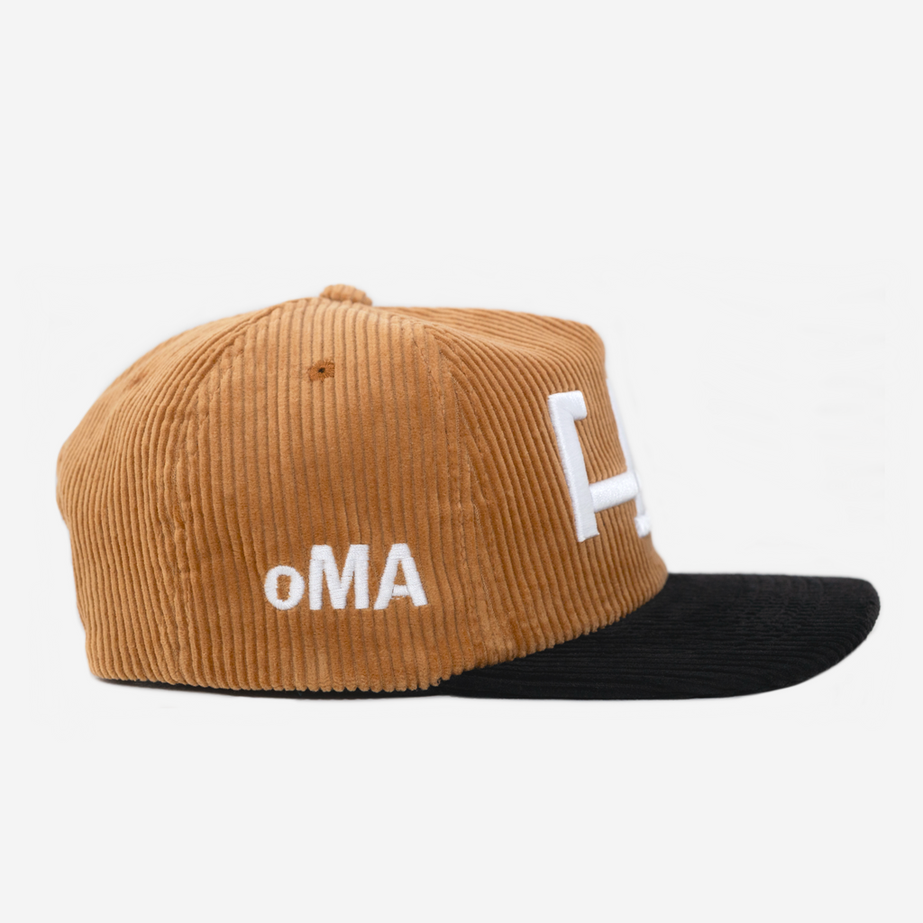 LA CORDUROY HAT (HAZELNUT)