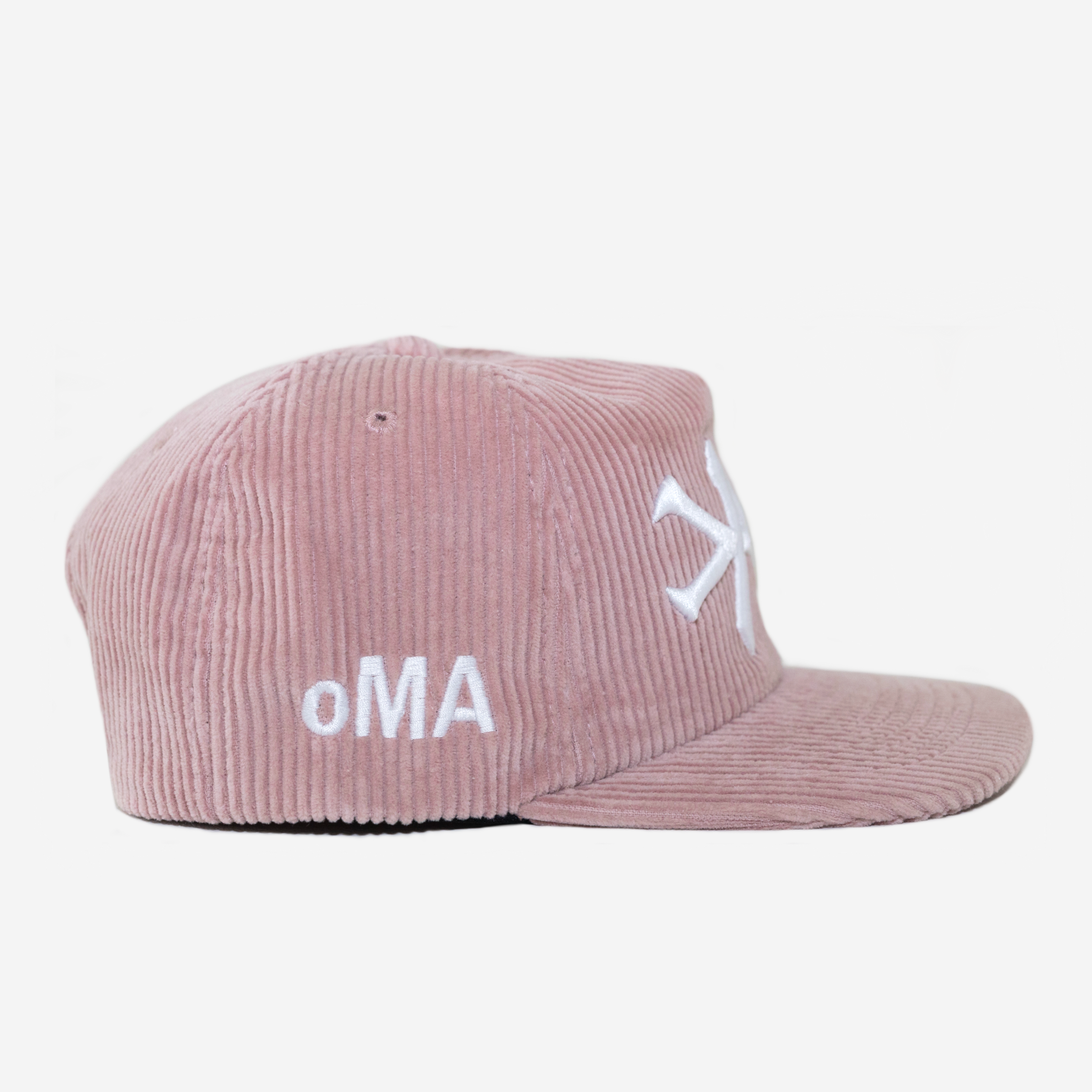 NY CORDUROY HAT (DUST PINK)