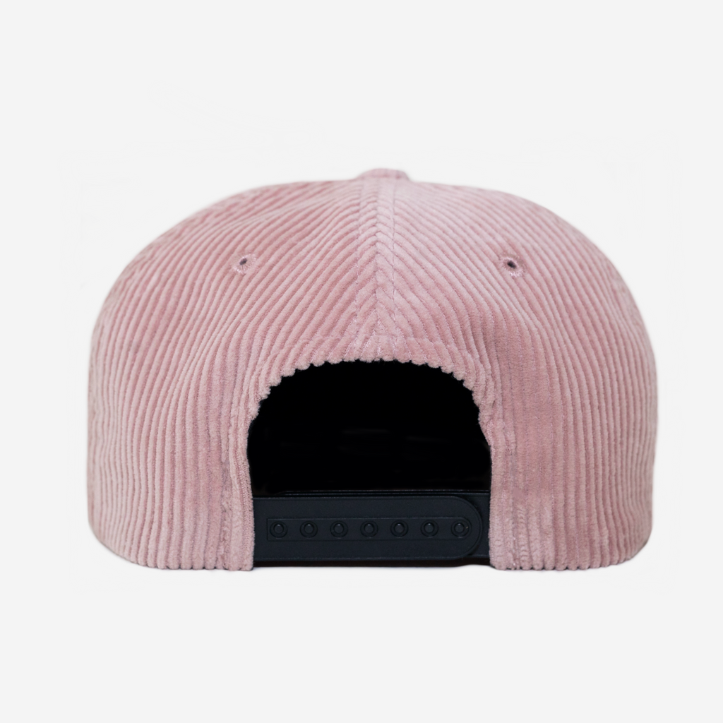 NY CORDUROY HAT (DUST PINK)