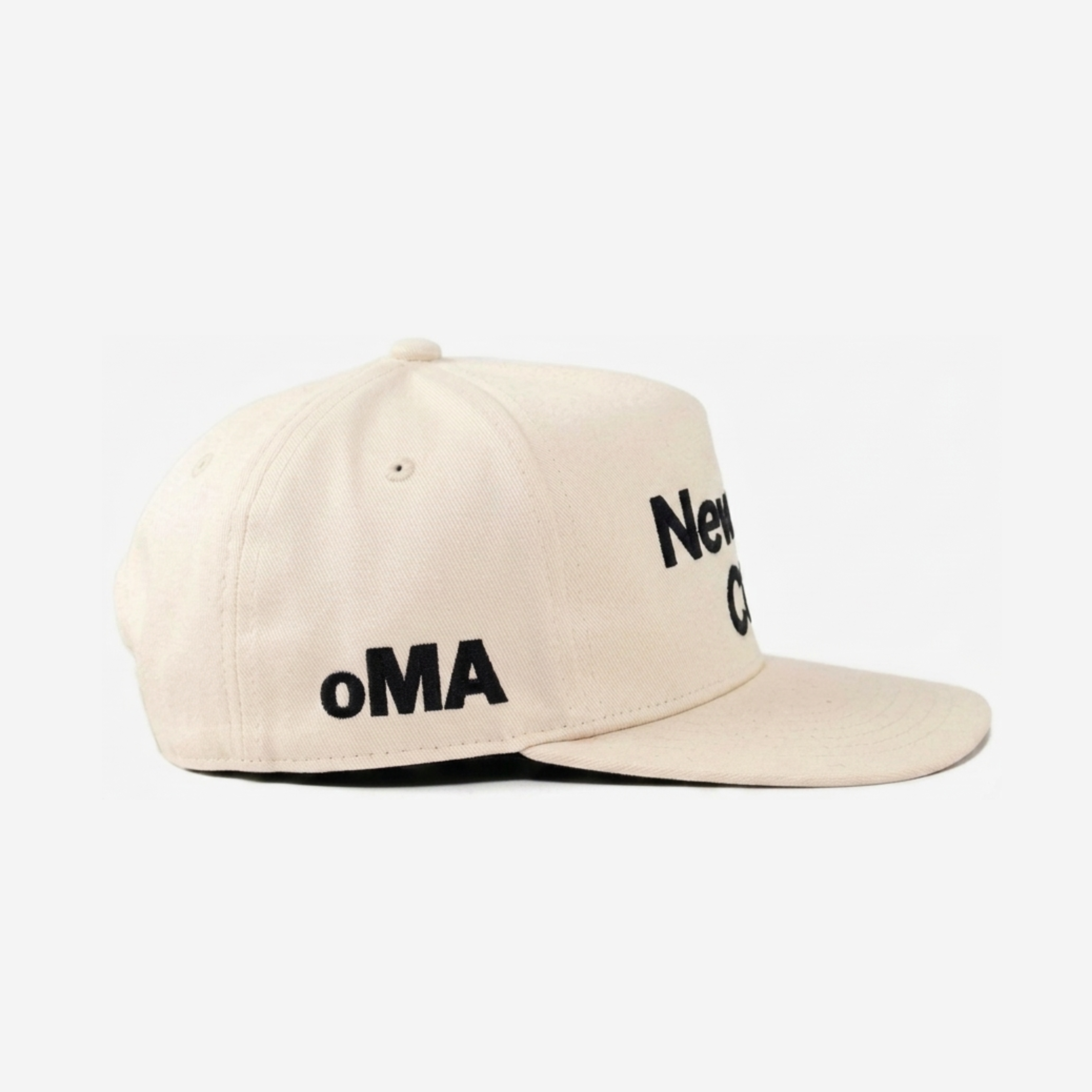 NEW YORK CITY TYPOGRAPHY HAT (CREAM)