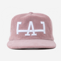 LA CORDUROY HAT (DUST PINK)