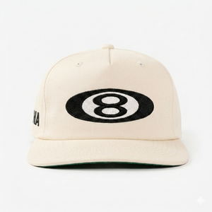 8 BALL HAT (CREAM)
