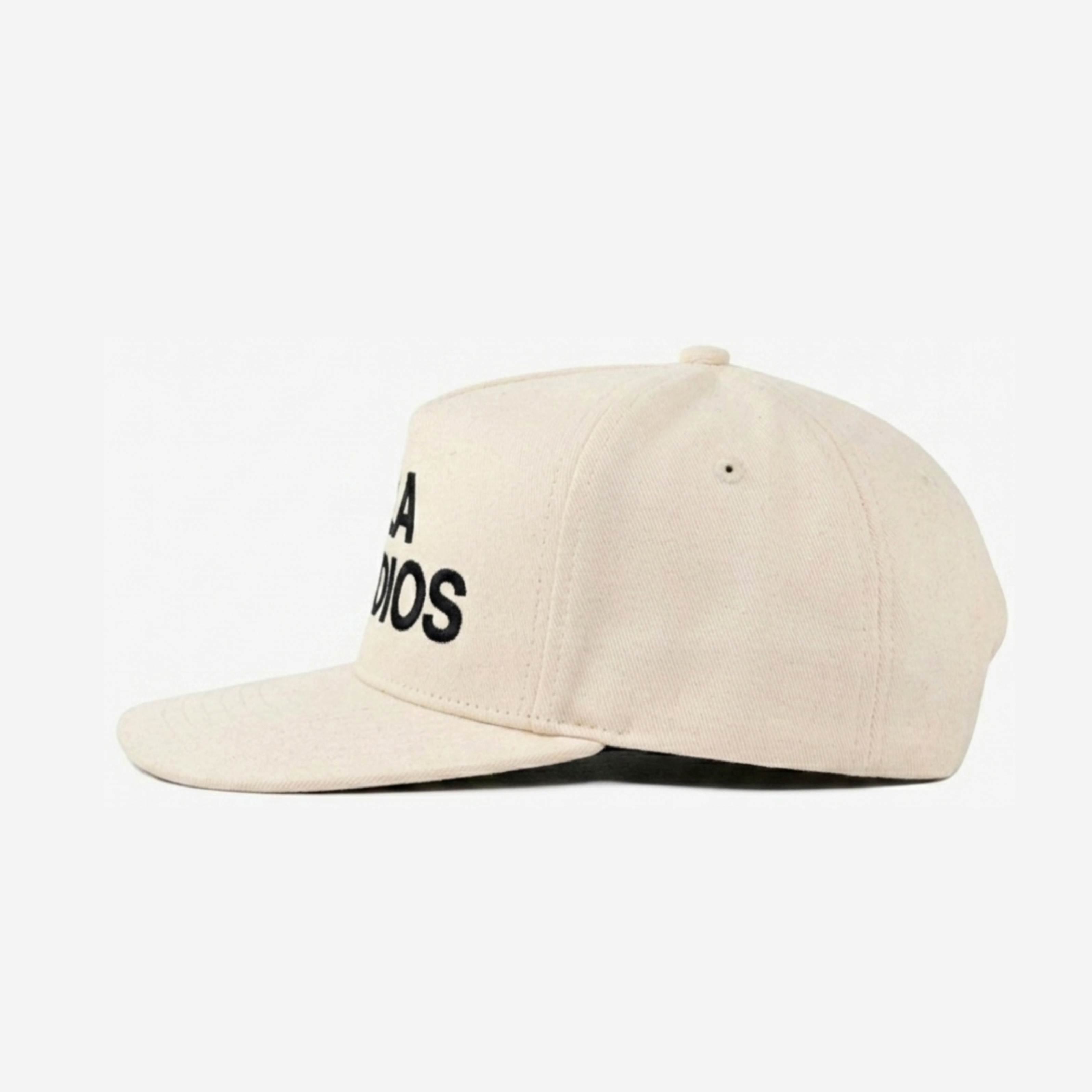 oMA STUDIOS TYPOGRAPHY HAT (CREAM)