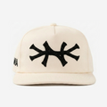 NY CHAIN STITCH HAT (CREAM)