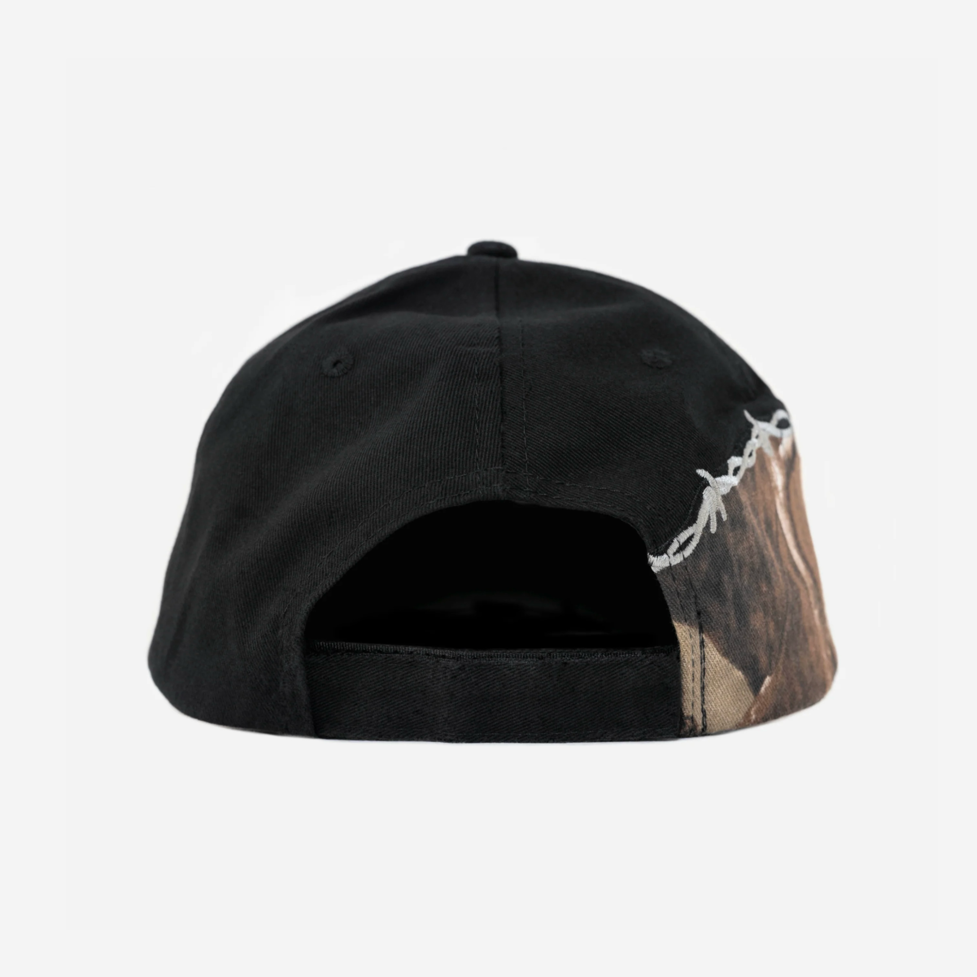 NY METAL CAMO HAT (BLACK)
