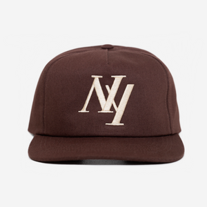 BooTLEG NEW YoRK HAT (BRoWN)