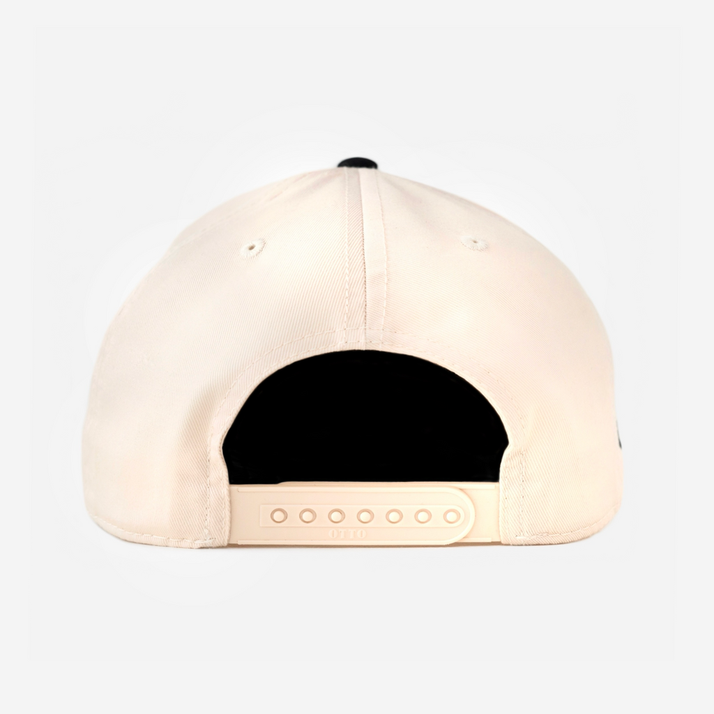 NY HAT CURVED BRIM (CREAM)