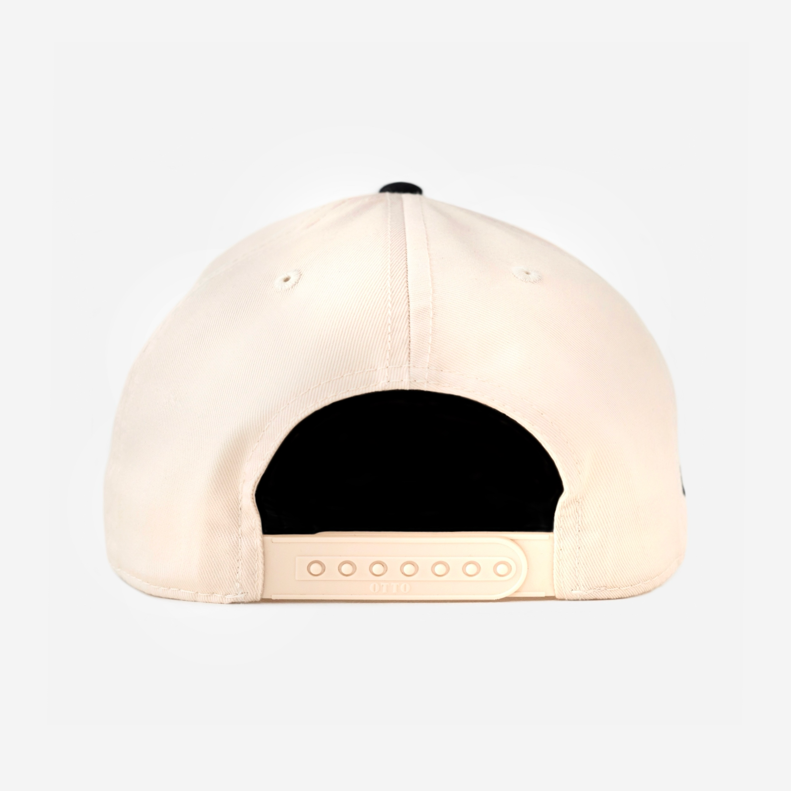 NY JAPAN CURVED BRIM HAT (CRM/BLK)