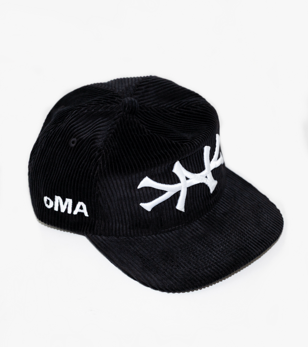 NY CORDUROY HAT (BLACK)