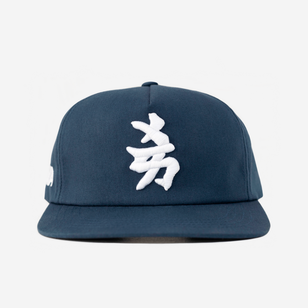 NY NY KANJI HAT (BLUE)