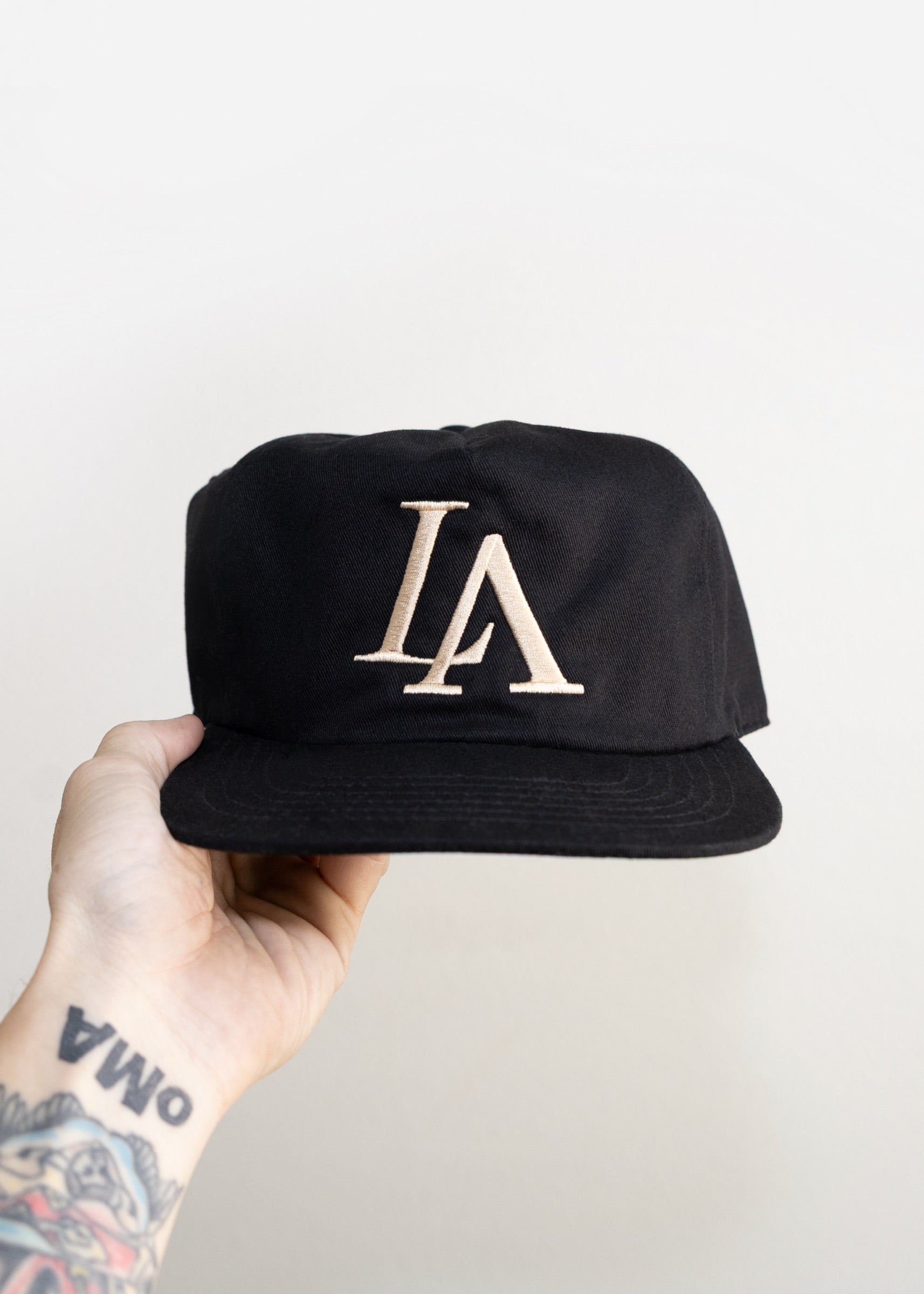 BooTLEG LoS ANGELES HAT (BLACK/CREAM)