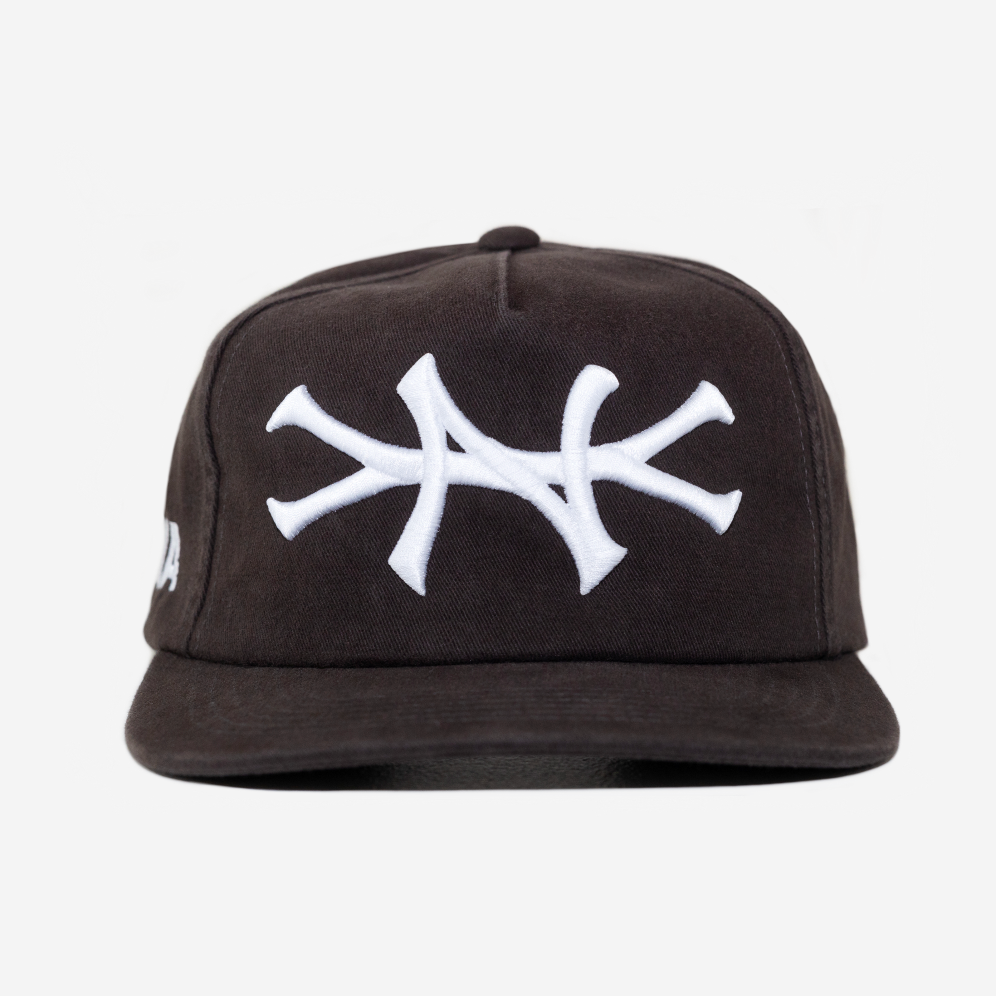 NY PREMIUM 5 PANEL HAT (VINTAGE BLACK)