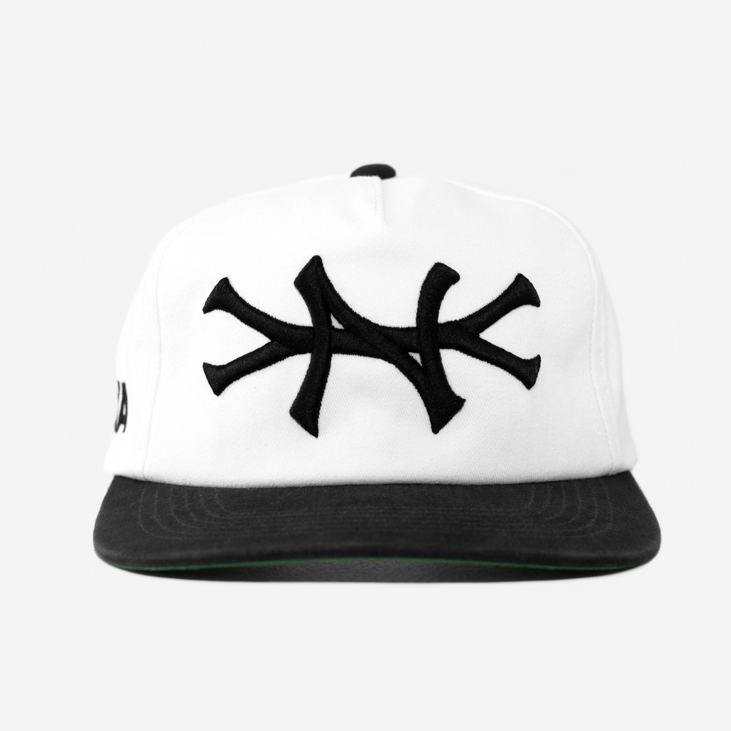 NY PREMIUM 5 PANEL HAT (COOKIES & CREAM)