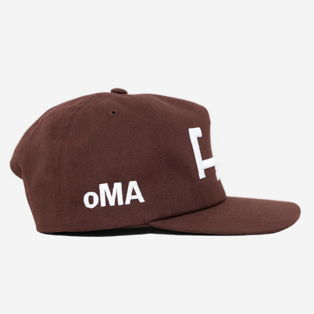 LA PREMIUM 5 PANEL HAT (BROWN)