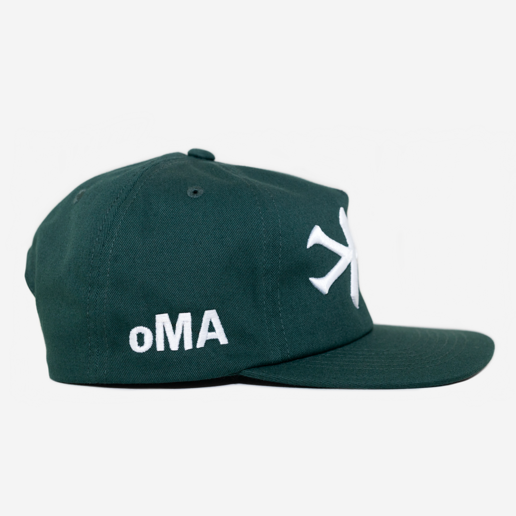 NY PREMIUM 5 PANEL HAT (PINE GREEN)