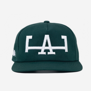 LA PREMIUM 5 PANEL HAT (PINE GREEN)