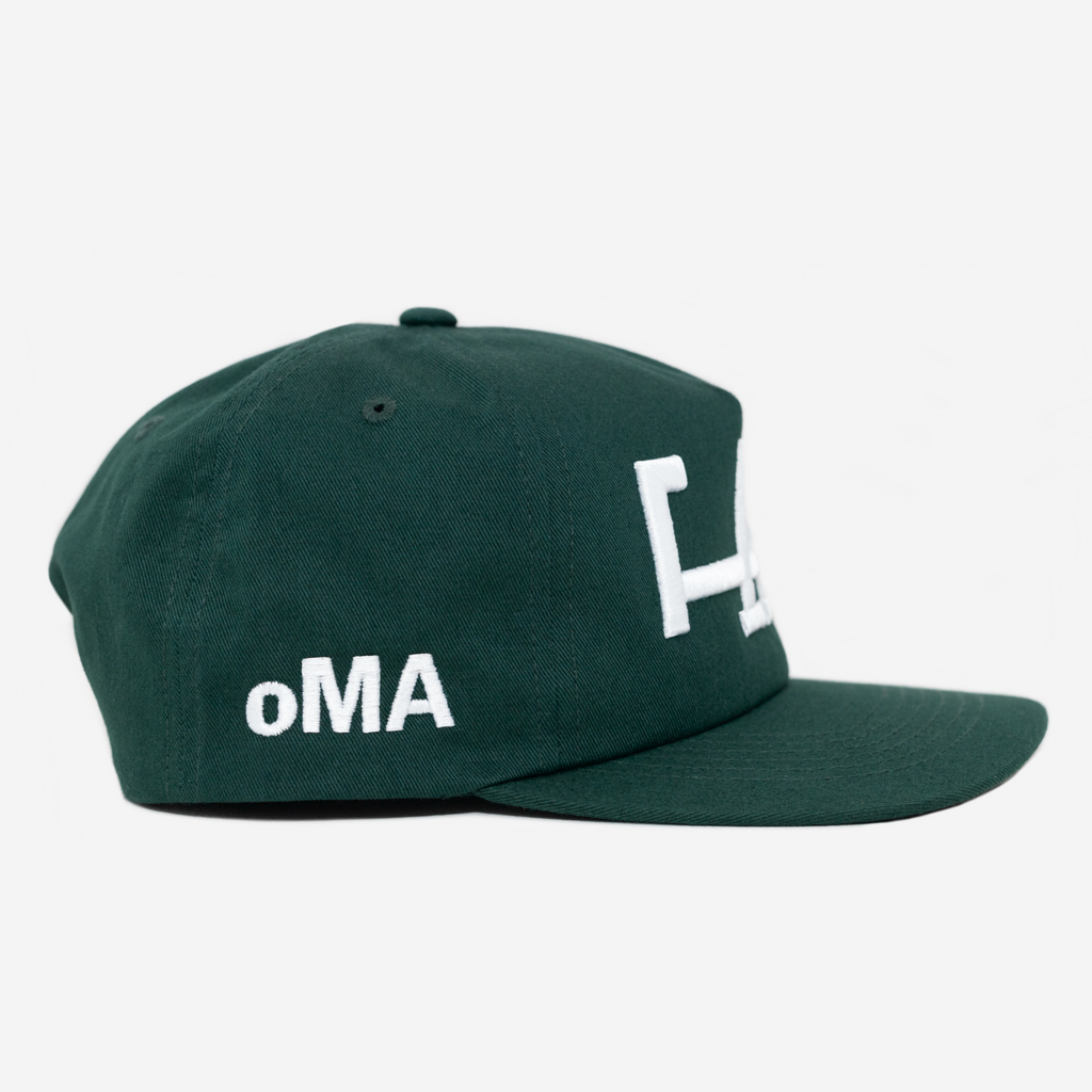 LA PREMIUM 5 PANEL HAT (PINE GREEN)