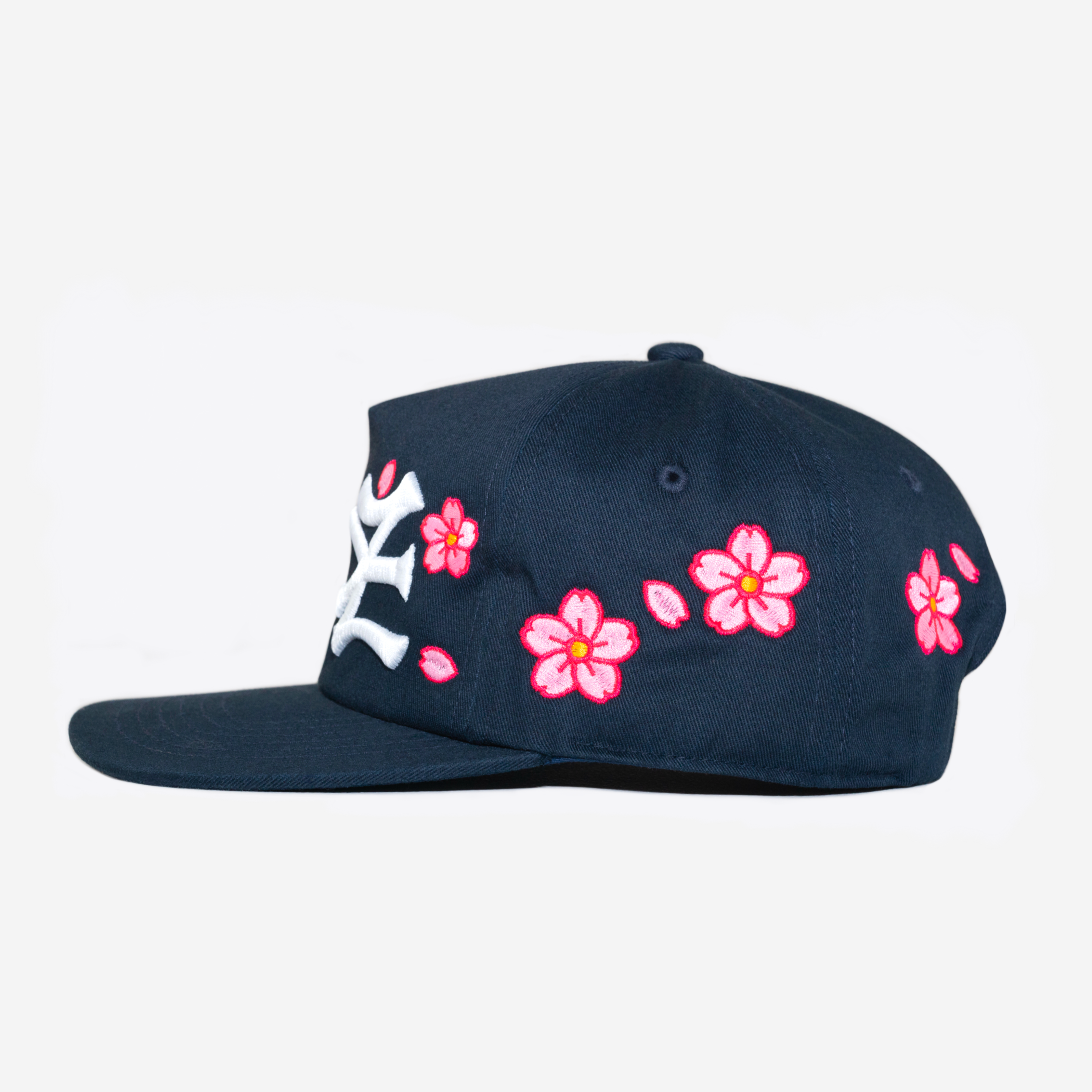 【oMA STUDIOS】NY NY CHERRY BLOSSOM HAT ハット NY NY CHERRY BLOSSOM HAT (BLUE) – oMA Studios