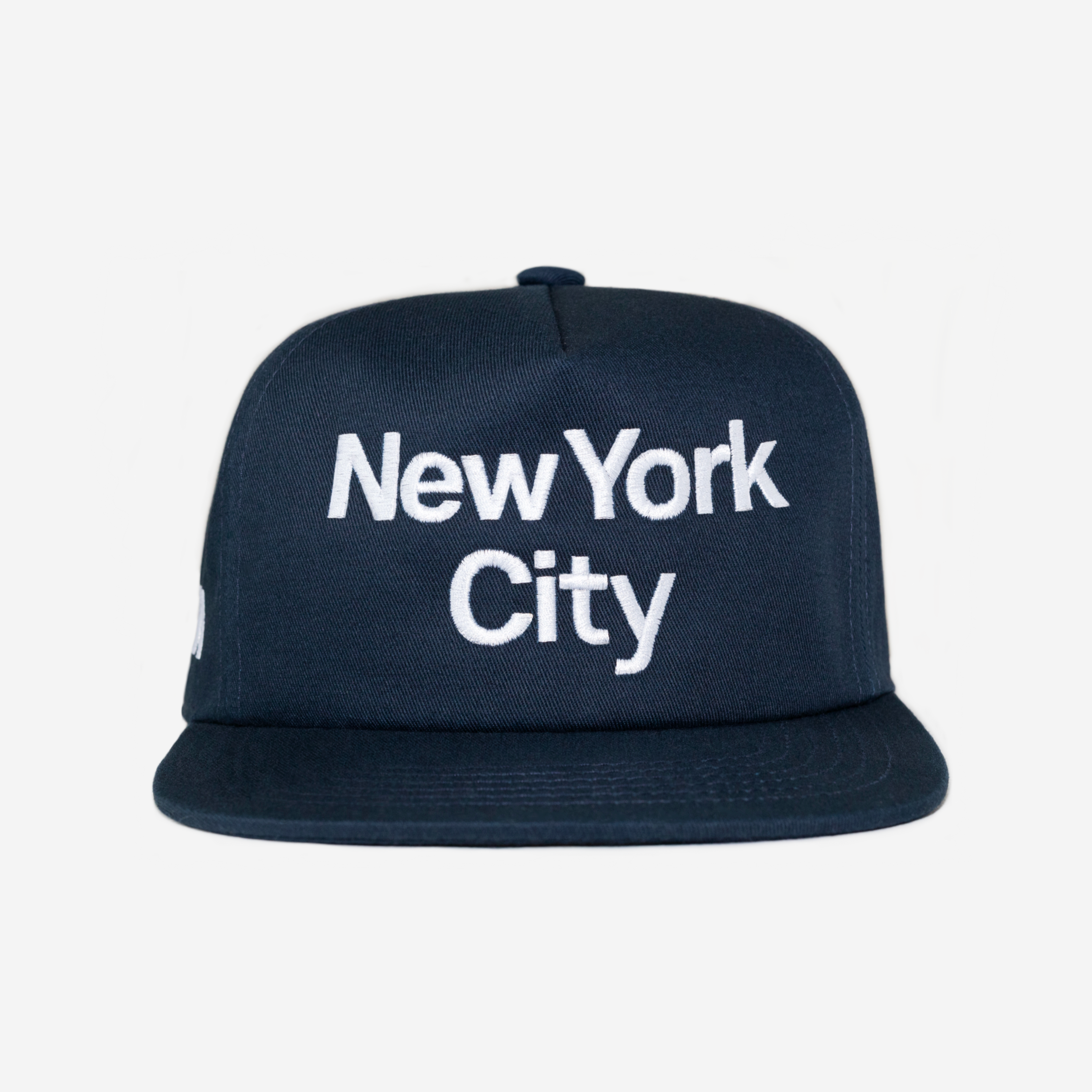 NEW YORK CITY TYPOGRAPHY HAT (BLUE)